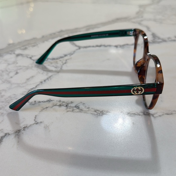 GG G u c c i Tortoise Shell Eyeglasses - Picture 6 of 9